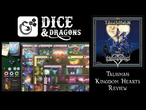 Dice and Dragons - Talisman Kingdom Hearts Review