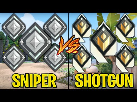 5 Silver Snipers VS 5 Radiant Shotguns on BREEZE!