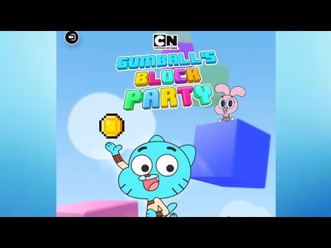 Gumball's Block Party [Cartoon Network Arcade] Video