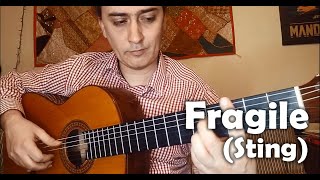 Fragile (Sting) guitar cover