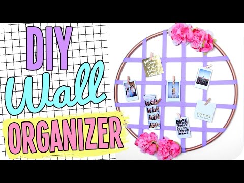 DIY Organizer! Cute & Cheap Decor! Video