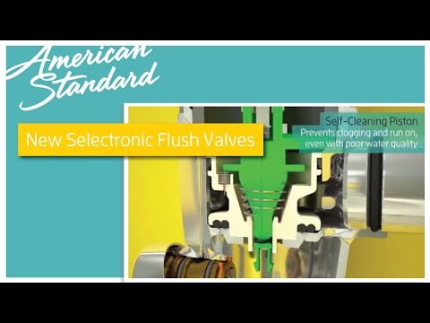 Ultima Selectronic Touchless Toilet Flush Valve, Piston-Type, PWRX, Dual Flush 1.28/1.1 gpf (4.8/4.2 Lpf) // POLISHED CHROME // YouTube Video