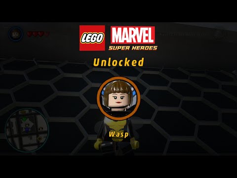 How to Unlock Wasp | LEGO Marvel Super Heroes