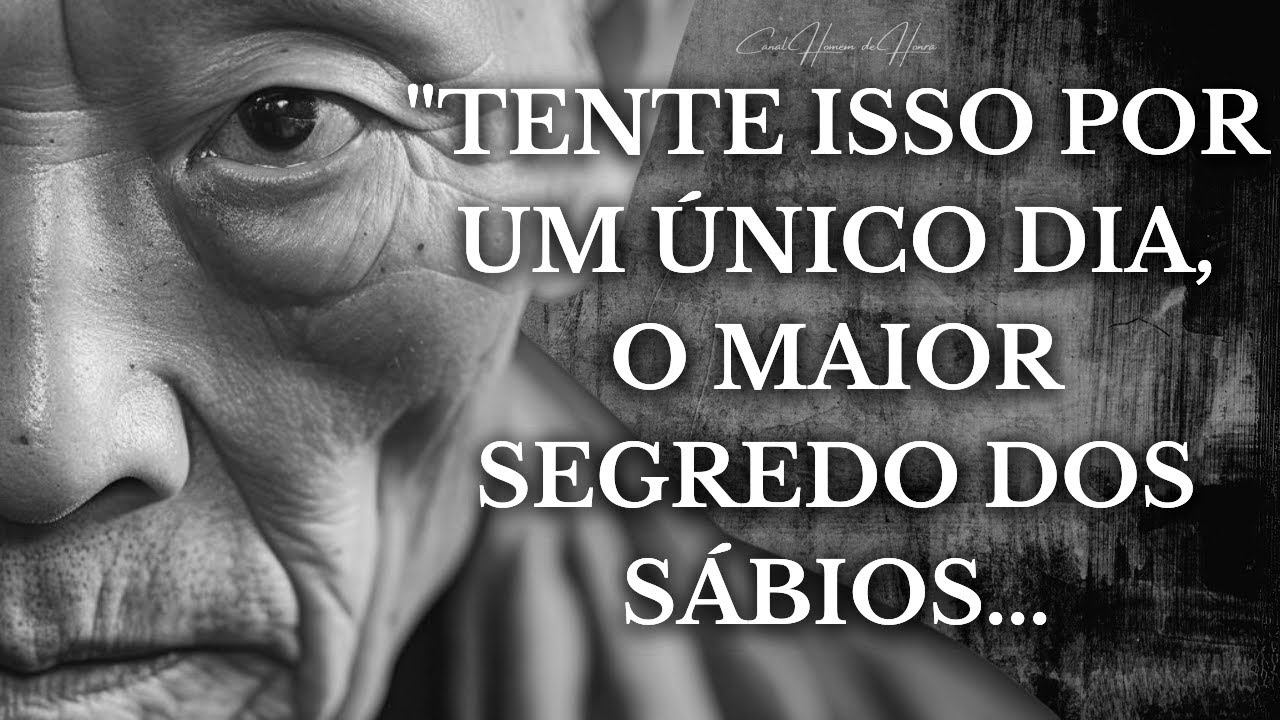 TENTE ISSO POR UM ÚNICO DIA | O SEGREDO DOS SÁBIOS PARA TER QUALQUER COISA