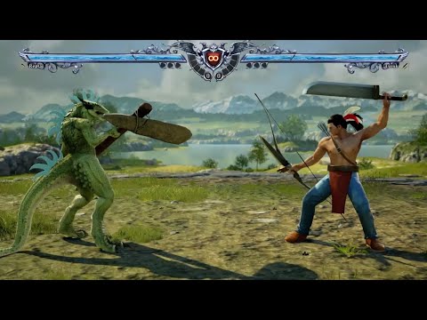 Reptar vs Turok: Dinosaur Hunter (Soulcalibur VI Custom Character Battle)