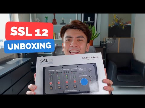 SSL 12 Audio Interface - Unboxing and first look!