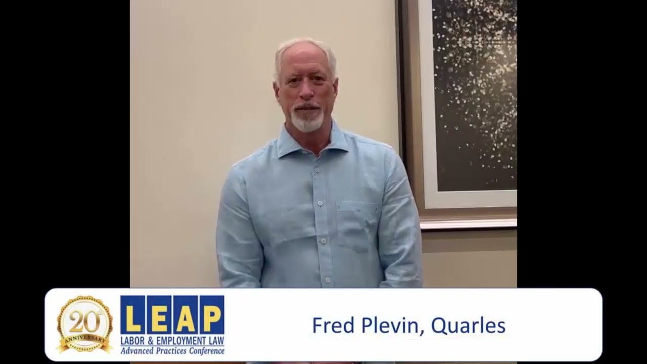 LEAP 2024 - Fred Plevin California Employment Law Update