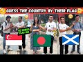 Tried Guess The Country By Their Flag Challenge ️ For Amazing Cheese Pizza Sahil Khan Team