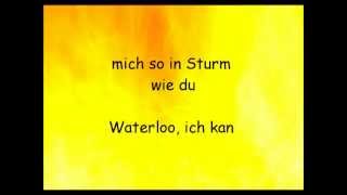 Waterloo - German version with lyrics