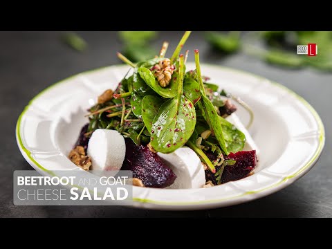 Roasted Beetroot with Goat Cheese Salad | Goat Cheese Salad | Food Channel L Recipes
