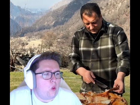 I Caught A Huge Fish and Cooked It in a Big Tandoor! Fish Day in the Village | Hobo Reacts