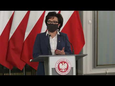 Elżbieta Witek odpiera zarzuty i zapowiada głosowania w Sejmie