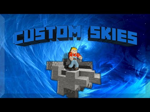 How to make Custom Skies In Minecraft (Bedrock And Java)