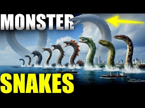 Serpent X vs Ikuchi Snake | Giant Monster Snake Size Comparison 3D