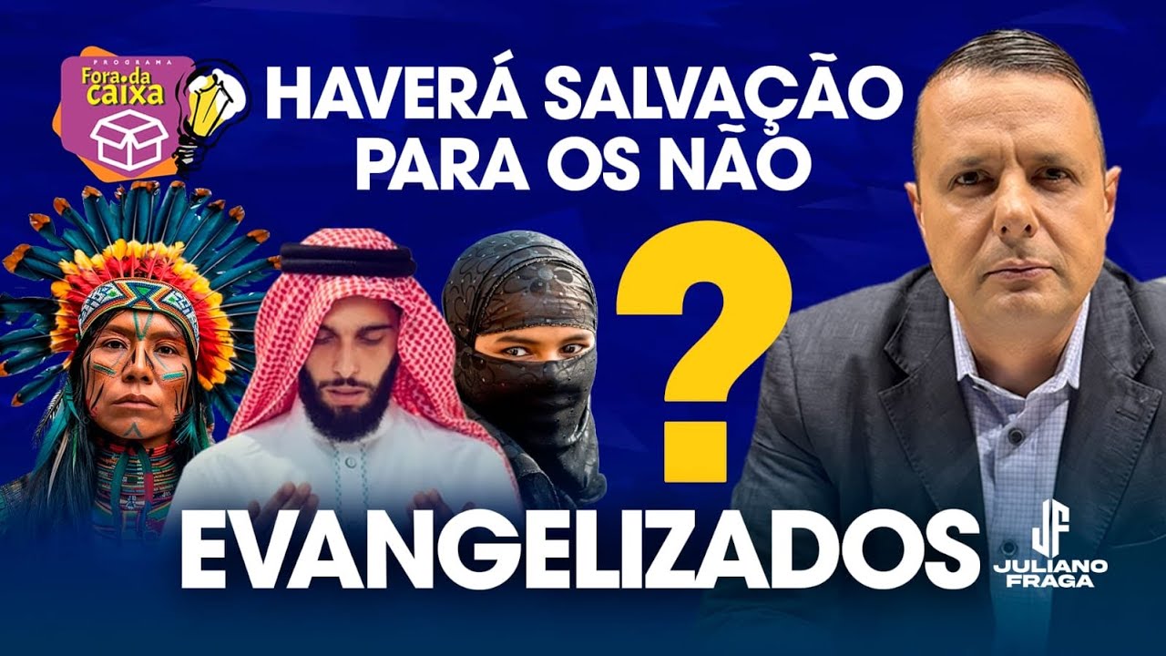SALVAÇÃO para quem nunca ouviu o Evangelho? Pr Juliano Fraga | Pr Vinicius Couto