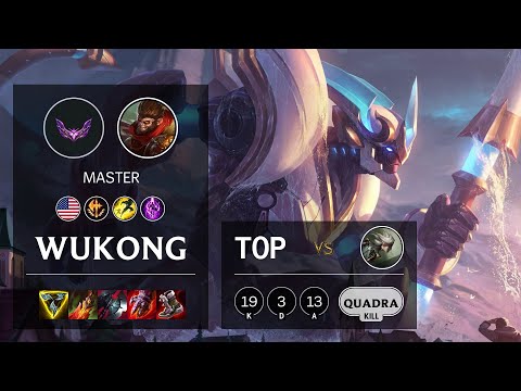 Wukong Top vs Camille - NA Master Patch 12.5