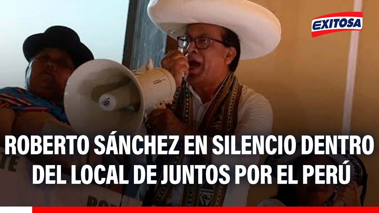 🔴🔵 Roberto Sánchez guarda silencio tras anunciar que no reconocerá gobierno de Keiko Fujimori