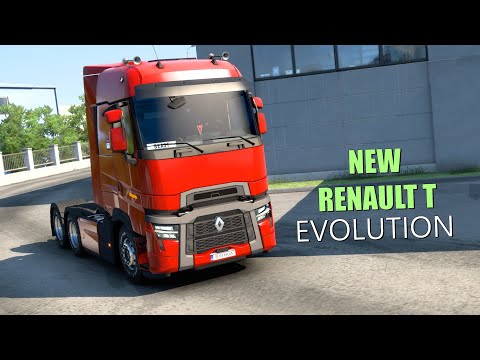 ETS2 v1.40 | NEW Renault Trucks T & T High: Evolution - Euro Truck Simulator 2 Mods Review 2K