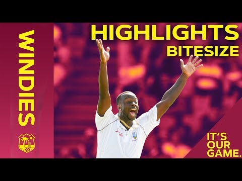 Windies vs England 3rd Test Day 1 2019 | Bitesize Highlights