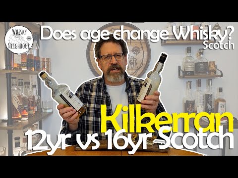 Kilkerran 16 and 12 Year Scotch. Does Age Matter with Good Scotch?