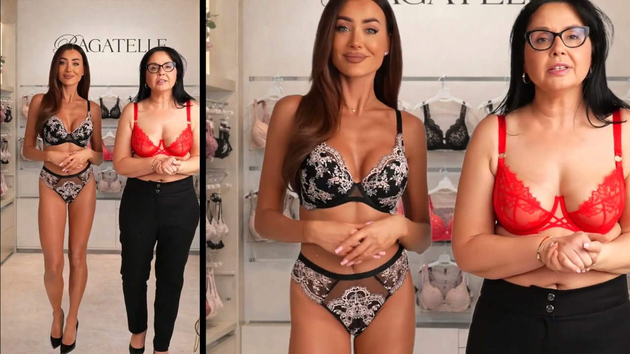 live halinka prezenty dla dziewczyny kobiety w postaci bieliznybody biustonosza majtek Clip 53   4K