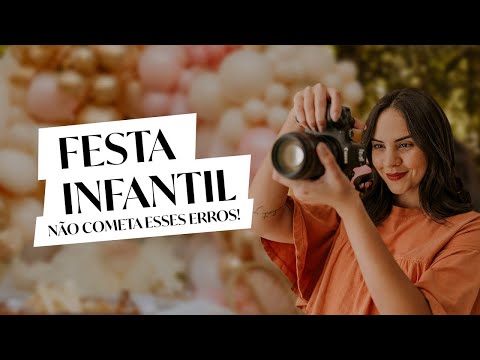 DON'T MAKE THESE MISTAKES WHEN PHOTOGRAPHING A CHILDREN'S PARTY