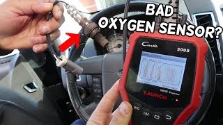 HOW TO KNOW IF OXYGEN SENSOR IS BAD. TEST OXYGEN SENSOR