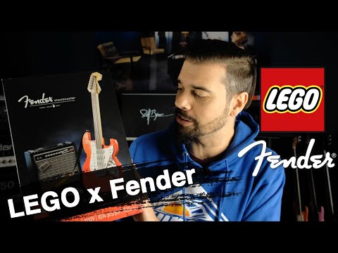 LEGO Ideas - Fender Stratocaster - DIY Strat Guitar - Build & Review