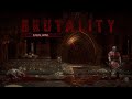 MK11 PRACTICING KABAL ON EXPERIENCED NOOB MK11