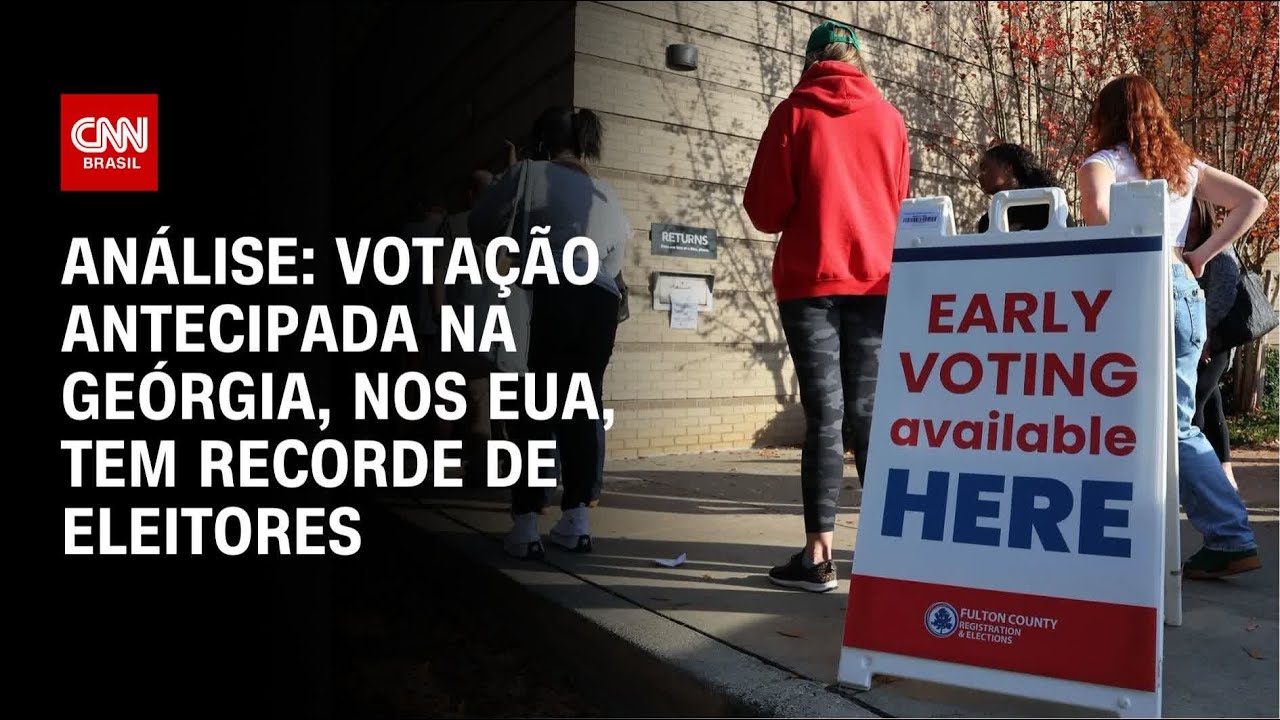 Análise: Votação antecipada na Geórgia, nos EUA, tem recorde de eleitores | WW