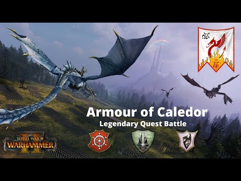 High Elves - Imrik the Dragon Prince - Armour of Caledor - Legendary Quest Battle