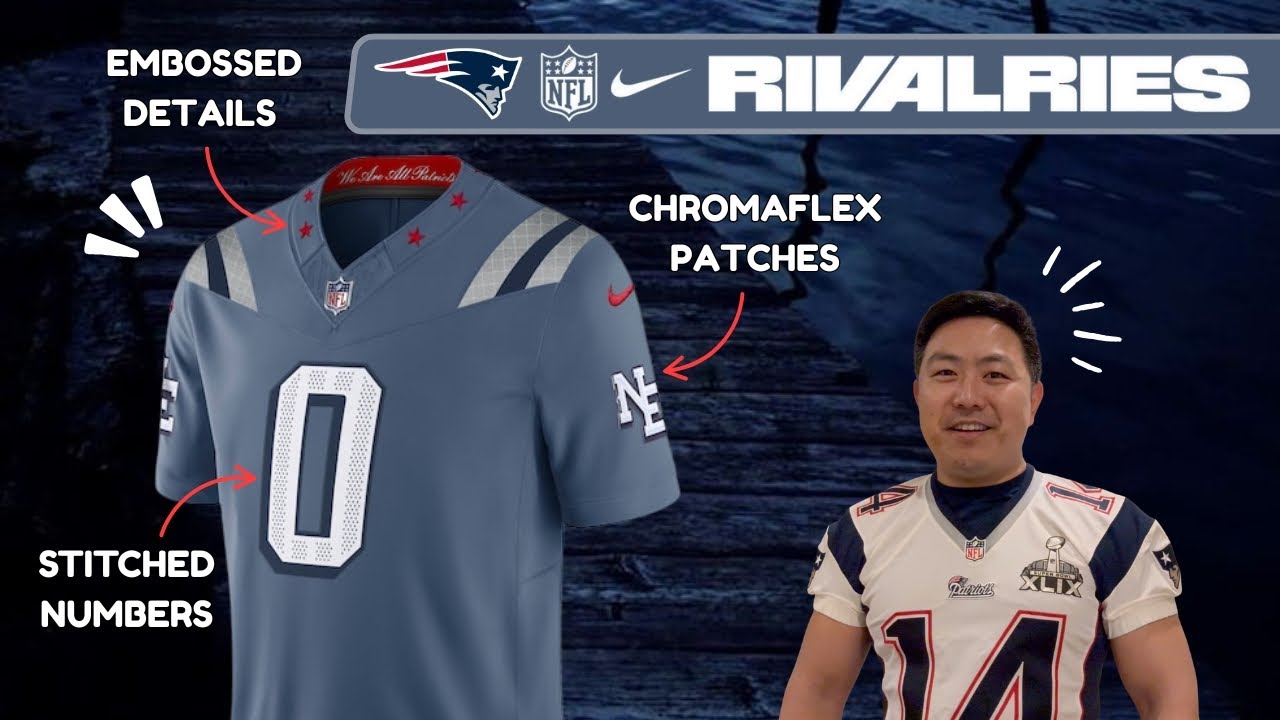 New England Patriots 2025 NFL Rivalries Jersey | Obsessive Deep Dive