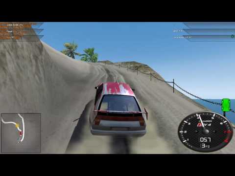 Cross Racing Championship Walkthrough Part 38 - "Beach Riders Cup 1000"