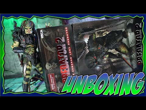 NECA Ultimate Armor Lost Predator UNBOXING