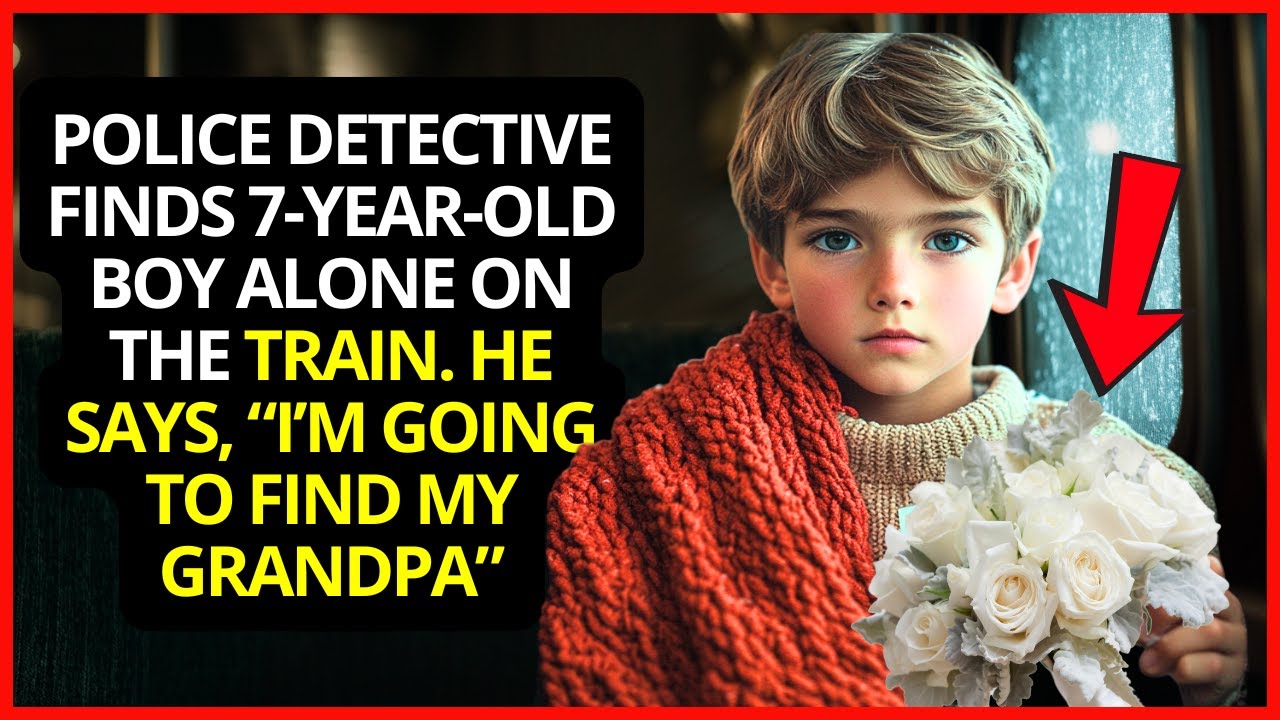 "I’m Going to Find My Grandpa" said 7-Year-Old Boy - Police Detective found him alone on the train