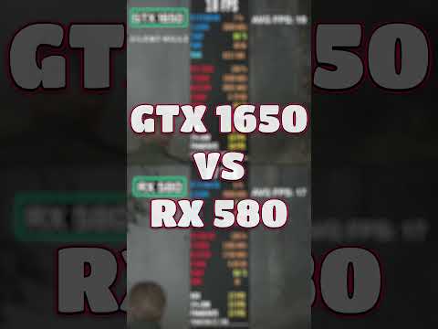 GTX 1650 vs RX 580: Shocking Results in 2025! 🤯