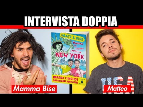 INTERVISTA DOPPIA: MAMMA BISE vs MATTEO | IL NUOVO LIBRO 📘