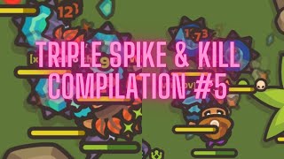 Taming.io - Triple spike & Kill compilation #5