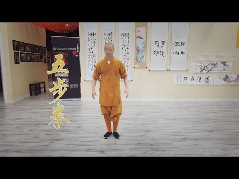 Five Step Fists (五步拳 ) demonstrated by Master Shi Yandi (释延荻)