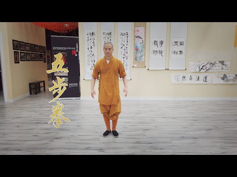 Five Step Fists (五步拳 ) demonstrated by Master Shi Yandi (释延荻)