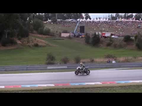 Motogp riders practice start at brno 2014 with VR46 HD