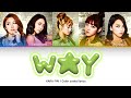 Way - KARA (카라) Color coded lyrics 가사 (Han/Rom/Eng)