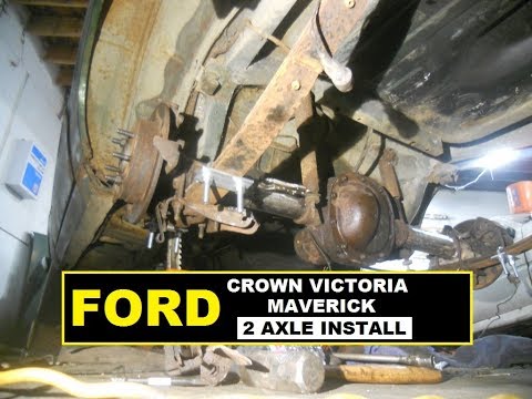 Ford Crown Vic Axle replacement and Ford Maverick Axle install