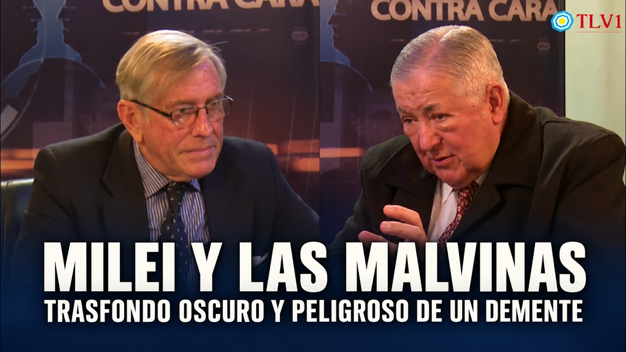 Contracara N°42 - Milei y las Malvinas. Trasfondo oscuro y peligroso de un demente.