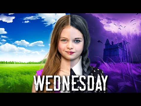 Transforming My Daughter Into Wednesday Addams *not emotional 😂*
