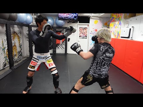 安保瑠輝也の子分とスパーリングしてみた