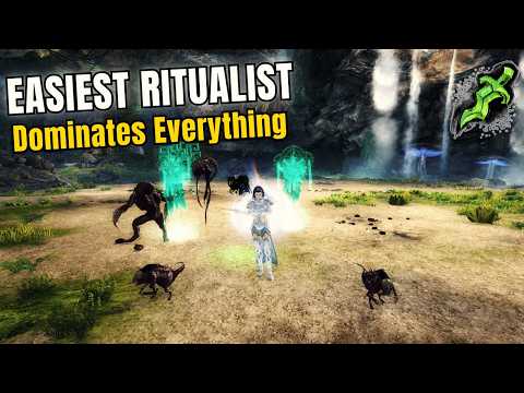 Guild Wars 2: Easy Ritualist Minion Build Dominates Open World