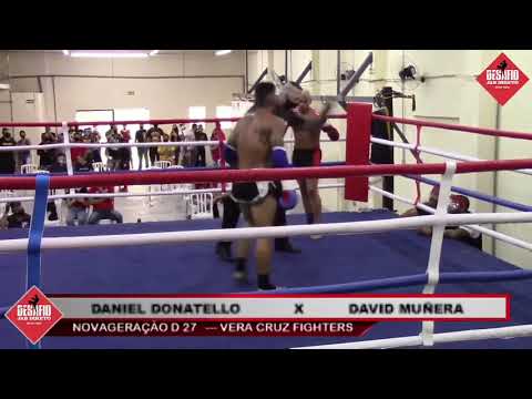 DESAFIO JAB DIRETO -  Daniel Donatello (Nova Geração DZ7) X David Munera (Vera Cruz Fighters)
