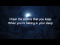 Talking In Your Sleep -- The Civil Wars (lyrics ...