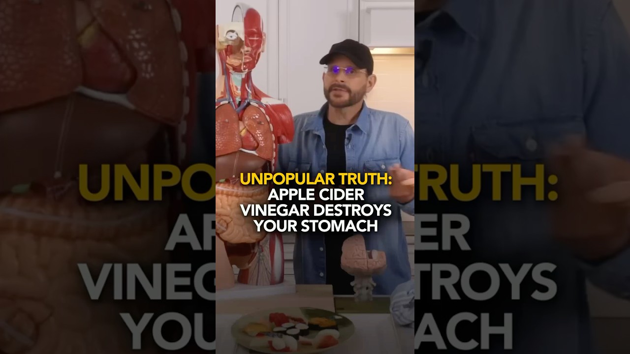 Unpopular Truth: Apple Cider Vinegar Destroys Your Stomach